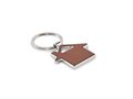 House shaped key ring