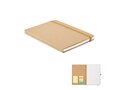 A5 notebook recycled paper set