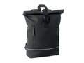 Laptop 15" roll top PU backpack