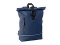 Laptop 15" roll top PU backpack 6