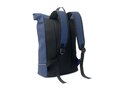 Laptop 15" roll top PU backpack 11