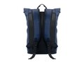 Laptop 15" roll top PU backpack 7