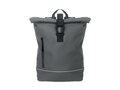 Laptop 15" roll top PU backpack 15