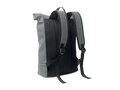 Laptop 15" roll top PU backpack 17