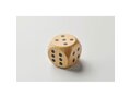 Schima wooden dice 5cm dia 5