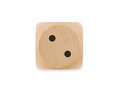 Schima wooden dice 5cm dia 6