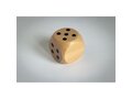 Schima wooden dice 5cm dia 7