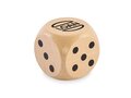 Schima wooden dice 5cm dia 2