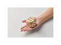 Schima wooden dice 5cm dia 1