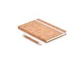 A5 cork notebook and pen set 6