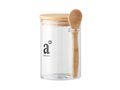 Glass jar with spoon 600 ml 2