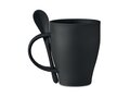 Reusable mug with spoon 300 ml