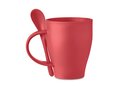 Reusable mug with spoon 300 ml 11