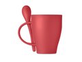 Reusable mug with spoon 300 ml 15