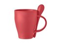 Reusable mug with spoon 300 ml 13