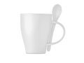 Reusable mug with spoon 300 ml 21
