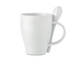 Reusable mug with spoon 300 ml 17