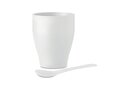 Reusable mug with spoon 300 ml 18