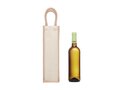 Jute wine bag for one bottle 2