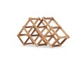 Fodable wooden wine rack 1