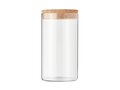 Borosilicate glass jar 600 ml 5