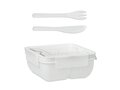 Lunch box with cutlery 600ml 10