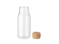 Glass bottle cork lid 600 ml 2