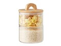 Borosilicate glass jar 1L 3