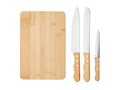 Bamboo cutting board set 3