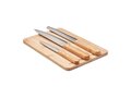 Bamboo cutting board set 6
