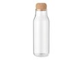 Glass bottle cork lid 1L