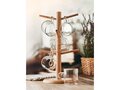 Bamboo cup set holder 7