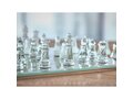 Glass chess set board game 3