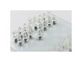Glass chess set board game 4