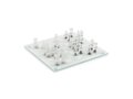Glass chess set board game 6