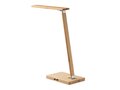 Foldable desk lamp with wireless charging and USB hub 4