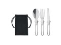 3-piece camping cutlery set