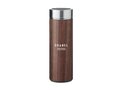 Double wall wooden flask 400ml 2