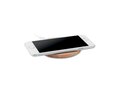 Round wireless charger bamboo 1