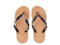 Cork beach slippers - size L 2