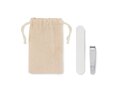 Manicure set in pouch