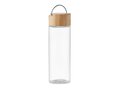 Glass bottle 500ml, bamboo lid 3