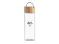 Glass bottle 500ml, bamboo lid 2