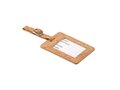 Cork luggage tag