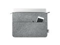 RPET felt zipped laptop bag 2