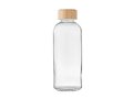 Glass bottle 650ml, bamboo lid 5