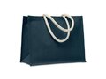 Jute bag with cotton handle