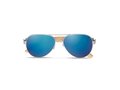 Bamboo sunglasses in pouch 9