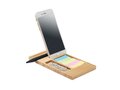Bamboo desk phone stand 5