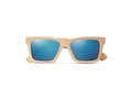 Sunglasses and case in bamboo 1